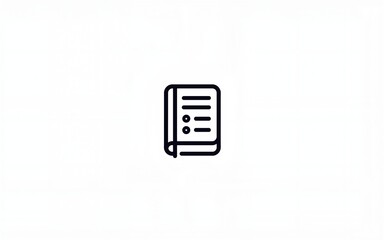 notebook icon. High quality