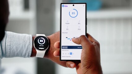 Smartwatch Application: Sleep Tracker - Powered by Adobe