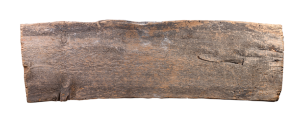 Old wooden sign board background. plank wood isolated for design art work or add text message. 