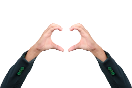 Human hands and gestures on background