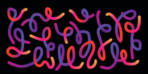 Abstract colorful background vector design pattern with pink art circles and texture