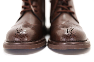 Stylish brown leather boots for every occasion