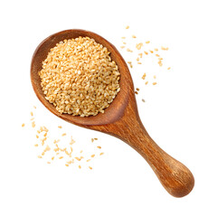 Wooden Spoon on White Background - Kitchen Utensil Photography