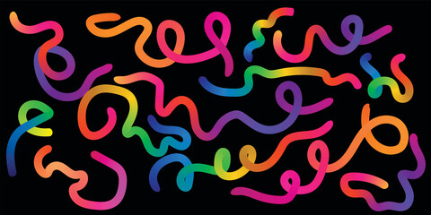 Abstract colorful background vector design pattern with pink art circles and texture