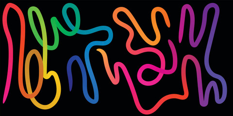 Abstract colorful background vector design pattern with pink art circles and texture