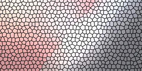 Seamless metallic grid pattern and binary code dots abstract background design