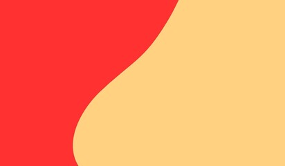 Vibrant red and peach abstract background with curved separation for modern design projects and trendy social media graphics, evoking energy and warmth