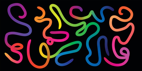 Abstract colorful background vector design pattern with pink art circles and texture