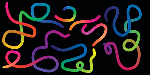 Abstract colorful background vector design pattern with pink art circles and texture