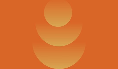 Captivating gradient circles create a modern, abstract background with warm orange and yellow tones perfect for dynamic designs