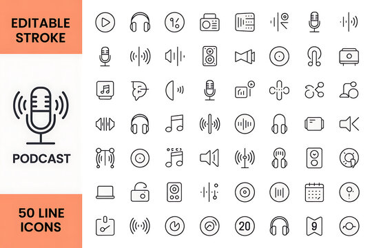 A collection of vector icons for web and mobile design including business, social media, internet, phone, and home symbols