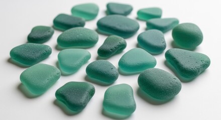 Green Sea Glass Collection