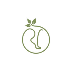 foot logo design template icon vector isolated