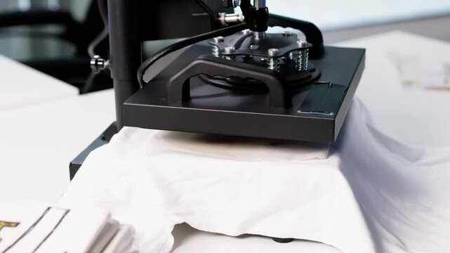 Custom Digital Print T-shirt Cloth Heat Press Machine