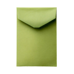 Professional Flat Lay of Green Paper Sachet with Folded Design for Creative Projects