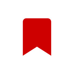 Vector image of game UI icon template asset transparent Bookmark button