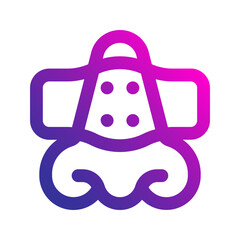 strip line gradient icon