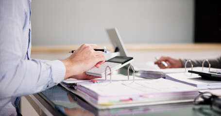 Tax Compliance Account With Financial Invoice