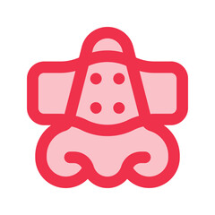 strip outline fill icon