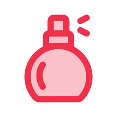 perfume outline fill icon