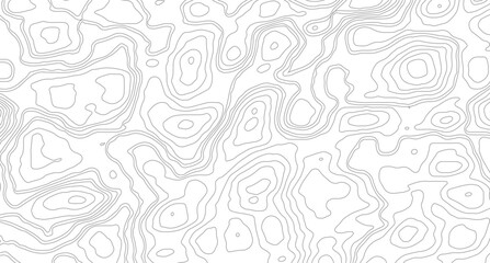 Fototapeta premium Abstract topographic contours map background. Topography lines and circles background. Topographic map Patterns.