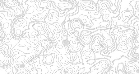Abstract topographic contours map background. Topography lines and circles background. Topographic map Patterns.