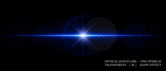 Realistic optical lens flare with bright core, glowing dust, and subtle transparency. Ideal for overlays, highlight accents, and luminous visual compositions.