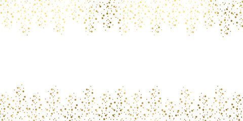 Golden Foil Pieces flakes, Golden dot, dust, elegant gold flakes shimmer, gold foil on png transparent background. Premium design,wedding, template, grand opening, flyer.