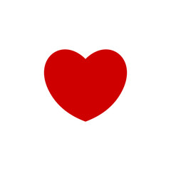 Vector image of game UI icon template asset transparent Heart or Love or Like button