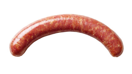 Artisan Sausage: A close-up shot of a single, delicious sausage, showcasing its rich texture and perfect shape, ready to be grilled or savored.
