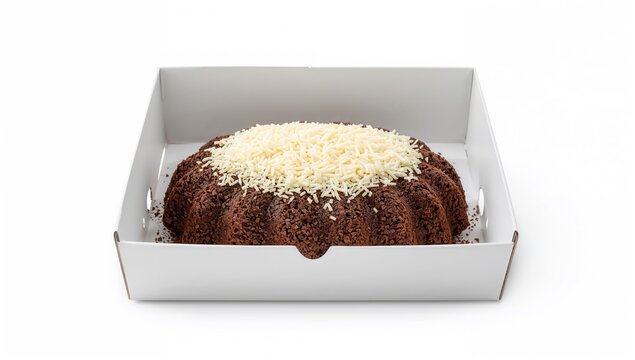 Chocolate cake topped with grated cheese, a unique culinary combination, World Food Day