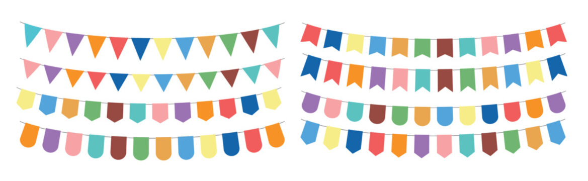 party flagg vector illustration