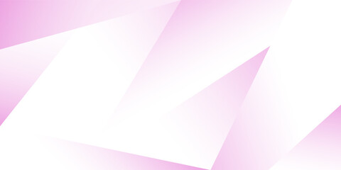 Fototapeta premium Pink and white modern geometric shape abstract background. texture white pattern. vector illustration