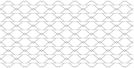 Fototapeta premium set of abstract geometric seamless patterns