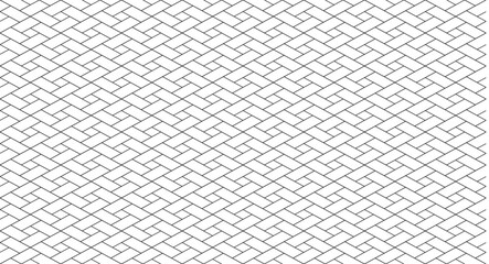 Fototapeta premium set of abstract geometric seamless patterns abstract