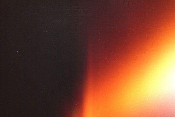light leaks overlay effect with orange blur light,retro film distressed flare light leak on black background,abstract grunge analog film burn red light leak,Leaked camera poster photo effect mockup © PT-studio