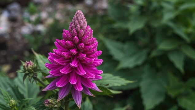 Celosia Kelos Atomic Violet, vibrant pinkish purple blooms, adding color to any garden setting