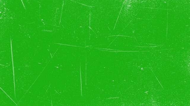 green vhs glitch noise background realistic flickering, analog vintage TV signal with bad interference, static noise background, overlay ready, with chroma key green screen