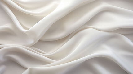 clean white linen tablecloth background