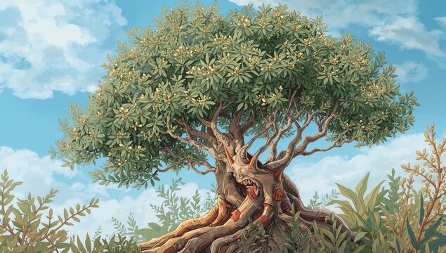 Commiphora myrrha: A Healing Plant Often Called Arabic Myrrh