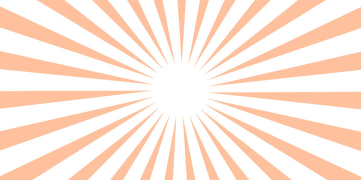 Peach fuzz pantone colour abstract background illustration with spiral pattern or comic theme. Perfect for wallpaper, background, poster, banner, book cover, comic.