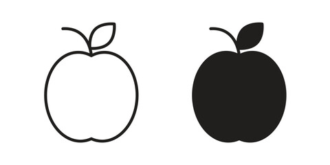Apple icon designs collection for mobile, ui, web.