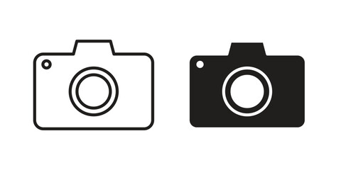 Camera icon designs collection for mobile, ui, web.