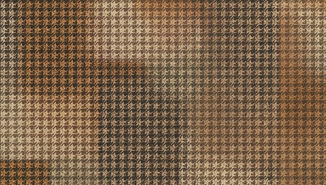 Seamless houndstooth design with crowbar motif