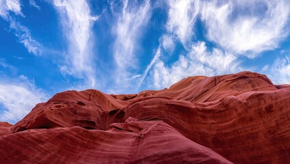 Antelope Canyon's unique rock formations, erosion risk