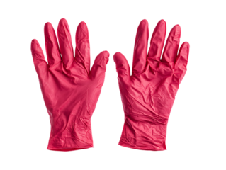 Dancing fingers move within silky gloves