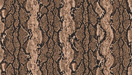 Continuous snake skin design, python scale pattern, reptile texture