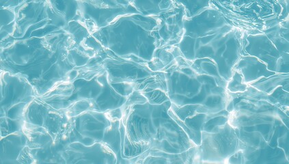 Obraz premium Smooth water surface reflecting light, ideal for editorial header background