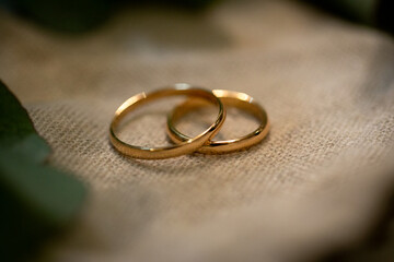 dorada, anillas, alhajas, beldad, boda, objeto, diamante, compromiso, amor, metal, alianzas, macro, zoom