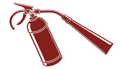 Fire Extinguisher: A simple yet impactful image of a fire extinguisher.